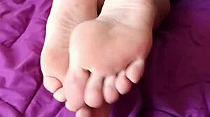 Amateur Milf Wife Engages In Feet Fetish With Fingering And More