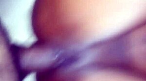 Amateur gay gets dominated by big black cock