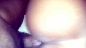 Amateur gay gets dominated by big black cock