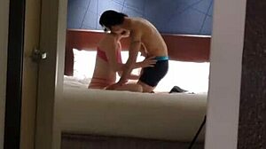 Overnight Getaway Turns into Creampie 69 Fucking!