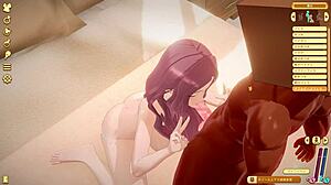 Cute teen girl gets played with by pervert in hentai!