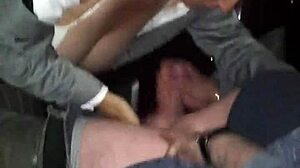 Bdsm sex with humiliation and deep sucking