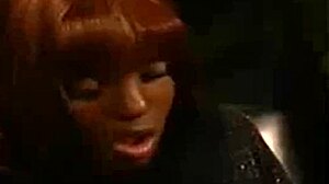 Mocha and Chocolade in Office Threesome with Cumshot