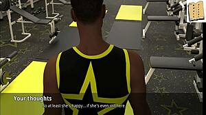 Katie Loves To Tease In Anime Cartoon College Scene!