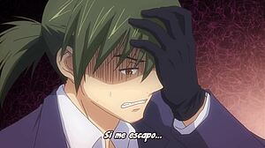 Nobunaga-sensei anime wife sucks big tits in hentai scene.