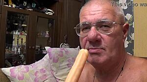 Grandfather Sucks Cock In Taboo Solo Session For Gays And Bi