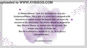 domme gives joi instructions for orgasm part 2 of 12