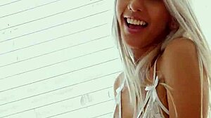 Janice Griffith plays naughty slut on Halloween with blowjob and cumshot