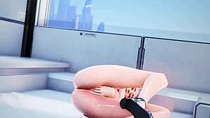 code valkyrie ii gets fingered and fucked in bedroom and bath