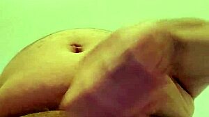 Solo Masturbation Session in Hotel Room with Intense Stroking