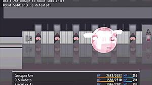 in this room, women are filled with cum from the living fleshlight strike squad part 4