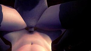 3D Animation HS2 Spank Scene in Wild Hentai Game Action