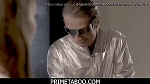 Slut teen feels intense pleasure in anal sex