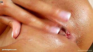 watch adrienne fingering herself solo