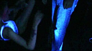 Carrie in Blacklight Sex Fetish!