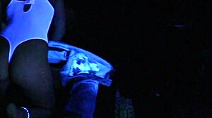 Carrie in Blacklight Sex Fetish!