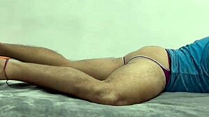 amateur mexican twink sucks muscular guy's ass first time