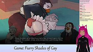 i'm vtuber lewdneko playin furry shades of gay part 1 with oral scenes