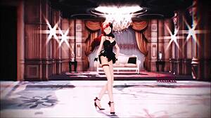 Hey, wanna see Neo RWBY in hot lingerie action?