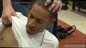 Sexy gay police apprehend suspect!