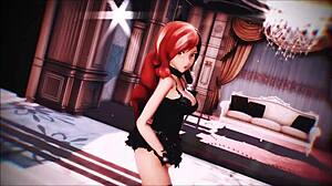 Hey, wanna see Neo RWBY in hot lingerie action?