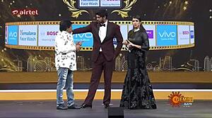 lakshmi manchu's huge tits tease with nipple pokies