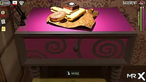 anime guy inserts cock into pussy in mens toilet