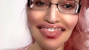 Fetish play with a spoiled brat and financial domination