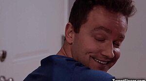 MILF seduces her stepson for a rough and intense encounter