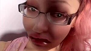 Fetish play with a spoiled brat and financial domination