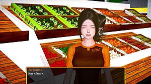 In my new family series, a redhead teen 18+ explores erotic games with small tits.