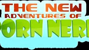 blonde cougar missy enjoys sucking nerd cock