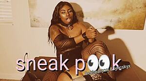 Ebony BBW Pornstar Deeheartxxx In Lesbian Scene