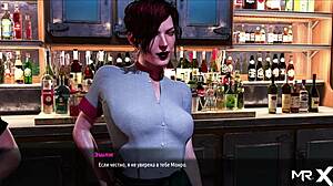 anime guy inserts cock into pussy in mens toilet