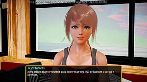 In my new family series, a redhead teen 18+ explores erotic games with small tits.