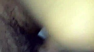 Girlfriend Rides Big Black Cock To Creampie