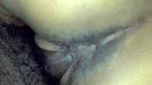 Girlfriend Rides Big Black Cock To Creampie
