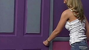Women giving hand jobs in their street clothes