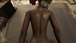 3D game with hot black BDSM scenes and anal sex
