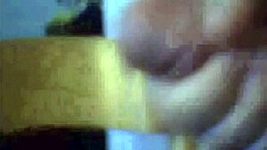 Webcam performer flaunts his small manhood