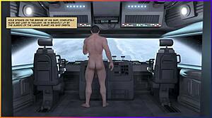 is this android girl really his wife in the rift part 1?