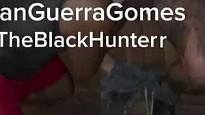 Gay MMA fighter Allan Guerra's steamy amateur encounter in gym sauna