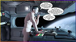 is this android girl really his wife in the rift part 1?