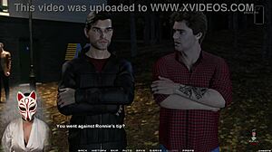 in the race of life episode 7, the characters compete while showing off their big boobs in this hentai game