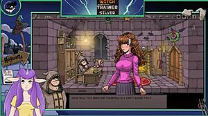 Witch Trainer Silver Part 14: Sexy Brunette Gets FUCKED Hard