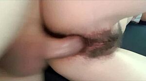 Mexican teen karol fucks without condom, creampie included