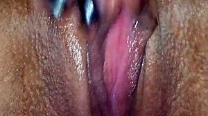 Woman Cums with Big Clit Stimulation