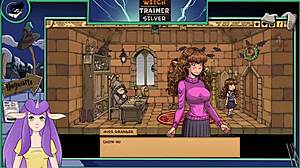 Witch Trainer Silver Part 14: Sexy Brunette Gets FUCKED Hard