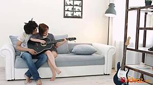 Teen Rebecca Rainbow Intensely Fucked By Hot Brazilian Guy