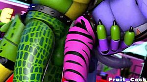 Exploring Emotions In FNAF With Credit Fruit Character